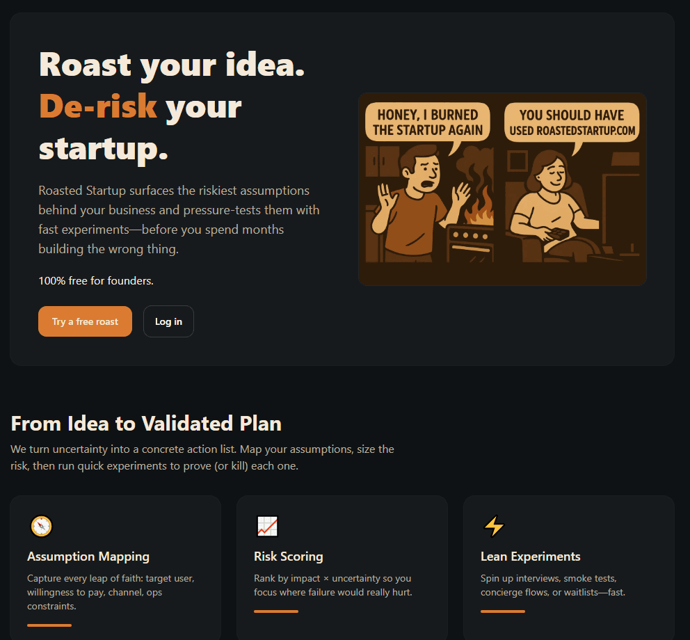 Roasted Startup thumbnail